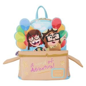 Loungefly Disney Up 15th Anniversary Spirit of Adventure Mini Backpack‎